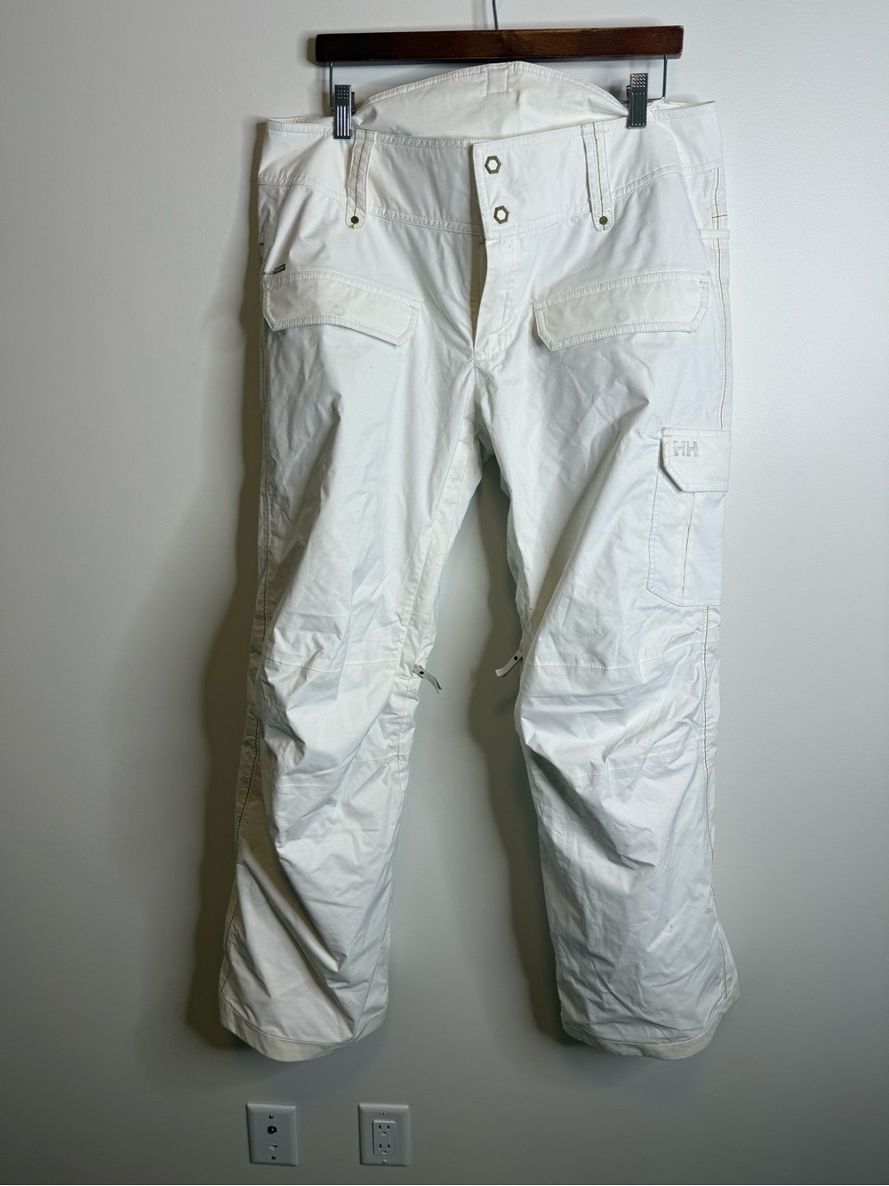 Helly Hansen White Women's women’s snow pants and ski snowboard large